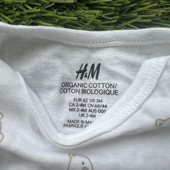 NWT H&M baby boy girl onesies long sleeves 5 pc set bundle - Picture 3 of 4